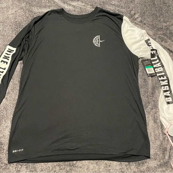 Nike Shirts Mens Long Sleeve Basketball Shooting Shirt Poshmark